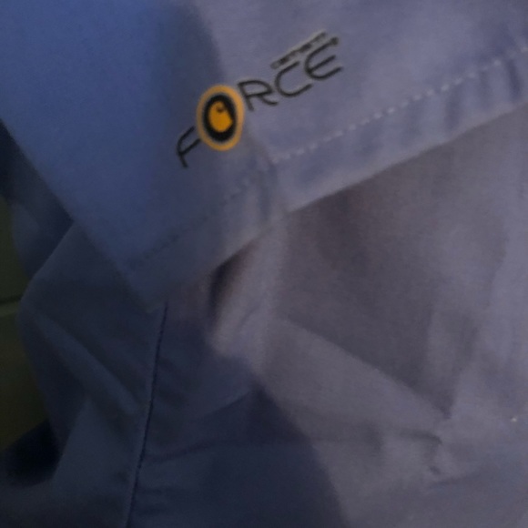 Carhartt Force Scrubs Uniform Top Short Sleeve XS - Picture 5 of 6